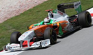 Adrian Sutil 2011 Malaysia FP2