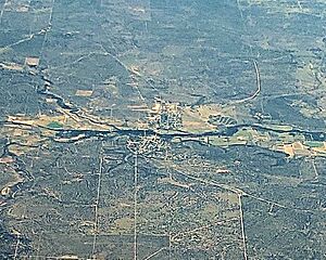 Aerial photo - Menard, Texas