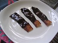 Chocolate covered bacon