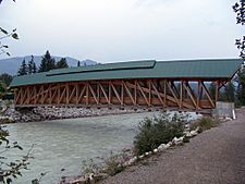 Kicking Horse Pedestrian Bridge