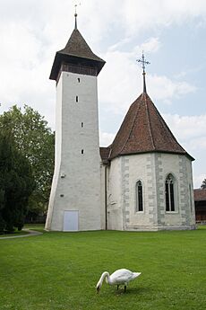 Kirche Scherzligen, Seeseite