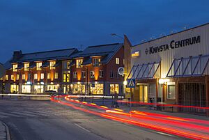 Knivsta by night