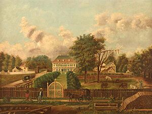 Louisiana Plantation Scene M L Pilsbury 1820