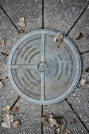 Michigan Meridian-Baseline State Park West Baseline Marker