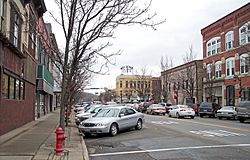 West High Avenue in downtown New Philadelphia