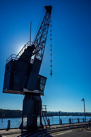 Newington Armory Crane