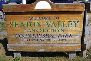 Seaton Valley - sign