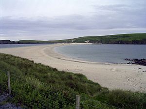 St Ninian's Isle and tombolo