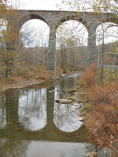 Starrucca Viaduct reflected