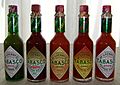 Tabasco-varieties