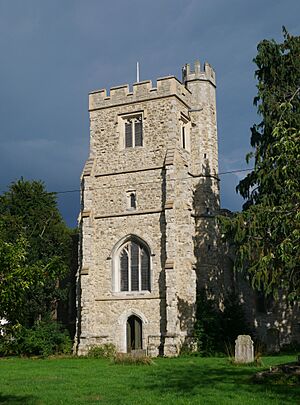 Tower of the Church of All Saints, Edmonton (02).jpg