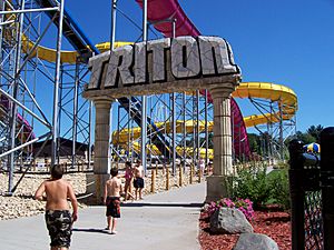 TritonWaterSlideEntranceMt.OlympusWater&ThemePark