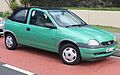 1998 Holden Barina (SB) Cabrio convertible (22311990821) (cropped)