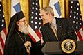 Archbishop Demetrios & POTUS GWBush, 2007March23