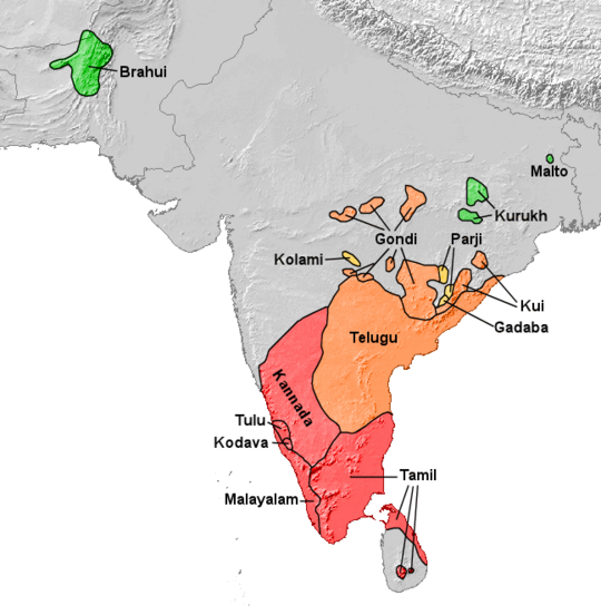 Dravidian subgroups