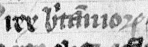 Dyfnwal, King of the Britons (Lat. 4126, folio 29r)