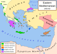 Eastern Mediterranean 1450 