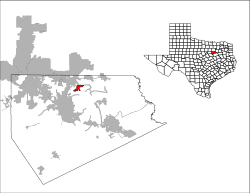 Ellis County PecanHill.svg