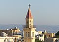 FranciscanCatholicLatinChurch-BellTower-CouventDeSaintTerre TyreSourLebanon RomanDeckert15082019