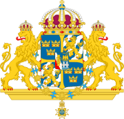 Great coat of arms of Sweden (without mantle).svg