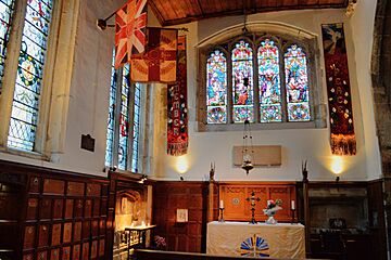 Kingston, All Saints church, Holy Trinity Chapel