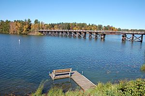 Lake minocqua trestle