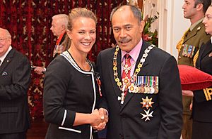 Lisa Carrington MNZM investiture