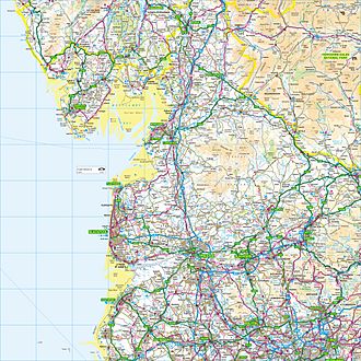 Ordnance Survey 1-250000 - SD