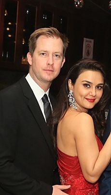 Priety Zinta with Gene Goodenough