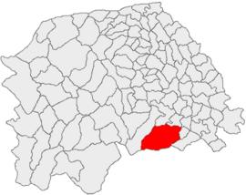 Location in Suceava County