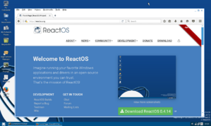 ReactOS 0.4.14 Firefox 48 screenshot