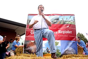 Rick Santorum Iowa State Fair 2011