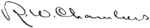 Robert W Chambers signature.svg