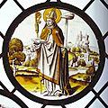 Roundel with Saint Lambrecht of Maastricht MET cdi32-24-48