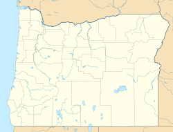 Spokane, Portland and Seattle Railroad Warehouse is located in Oregon