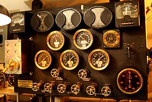 USS Bowfin - Instrument Panel