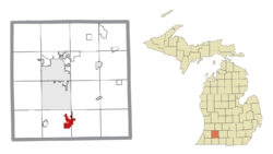 Location within Kalamazoo County