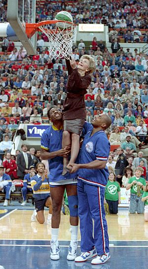 Wayman Tisdale, Nancy Reagan & Charles Barkley