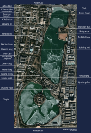 Zhongnanhai layout EN