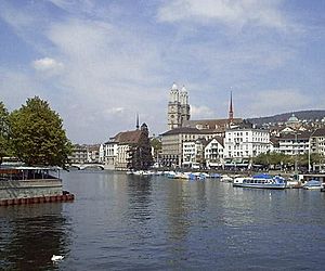 Grossmünster church Zürich