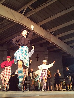 2012 Scottish Pavilion at Folklorama in Winnipeg