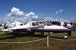 Bede BD-10 at an airshow