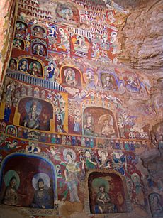 Buddhist paintings Yungang