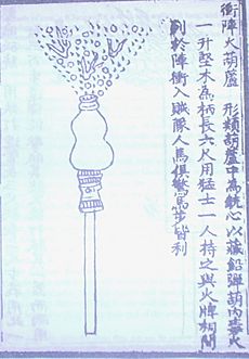 Chinese Fire Lance with Pellets