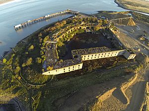 Cliffe Fort Aerial