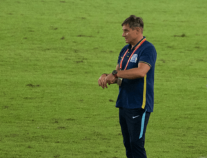 Dragan Stojković with Guangzhou R&F F.C