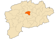 Location of Guelma in the Guelma Province