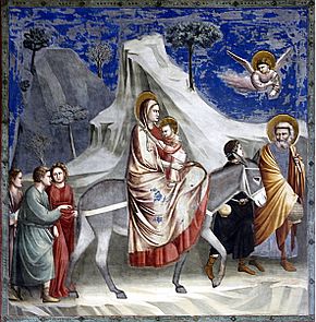 Flight into Egypt - Capella dei Scrovegni - Padua 2016