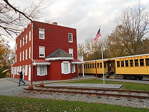 Hanover Junction w NCRR train