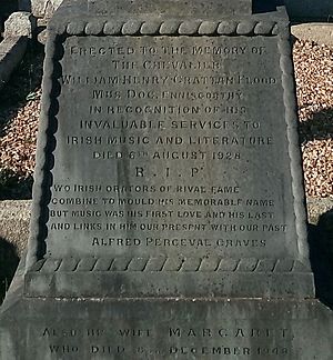 IMG W.H. Grattan Flood Gravestone